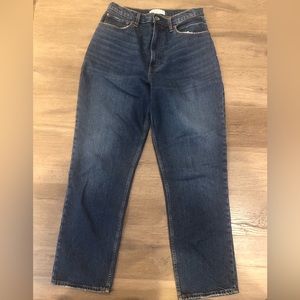Abercrombie 90s Straight Jeans (ultra high rise) (curve love size 30R)